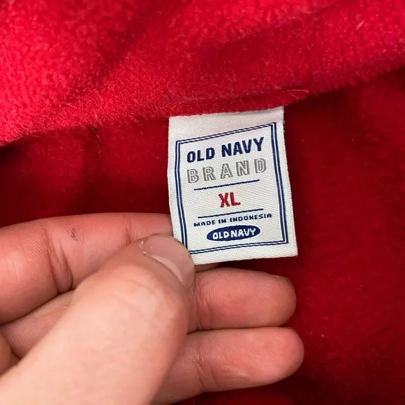 Y2k red old navy quarter zip‎ - Picture 4 of 4